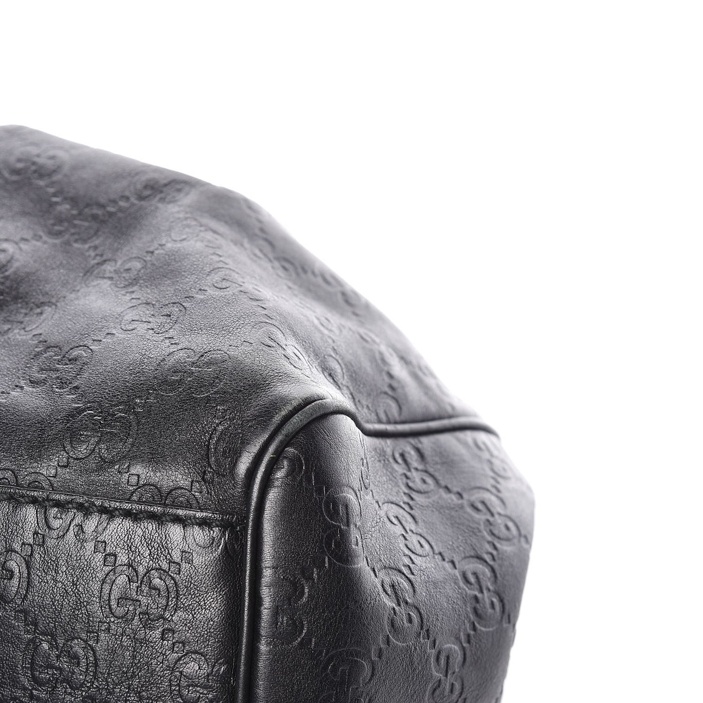 Guccissima Medium Sukey Tote Black