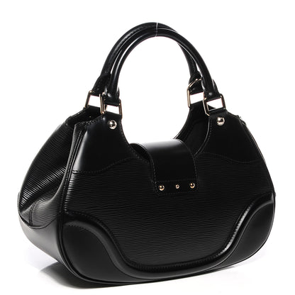 Louis Vuitton Epi Montaigne Sac Black 3 of 7