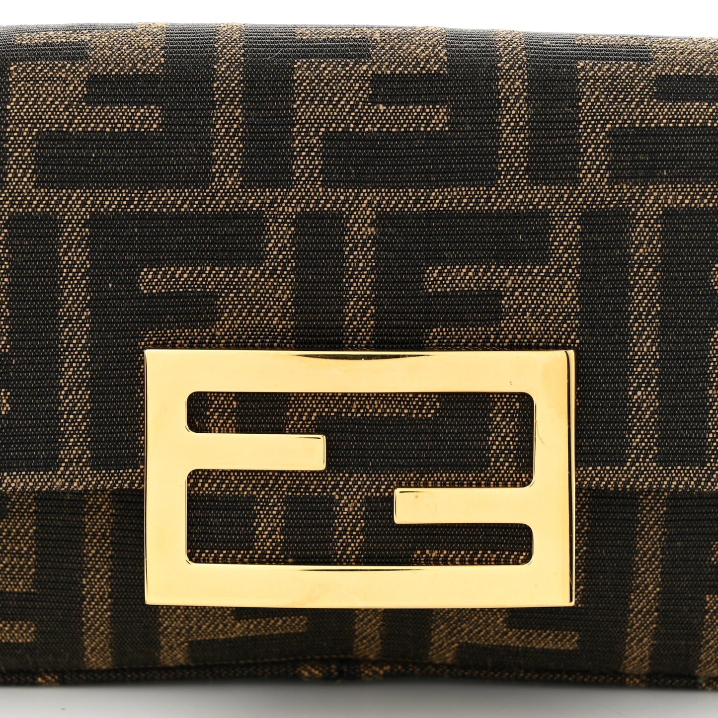 Fabric Jacquard FF 1974 Phone Baguette Tobacco Moro