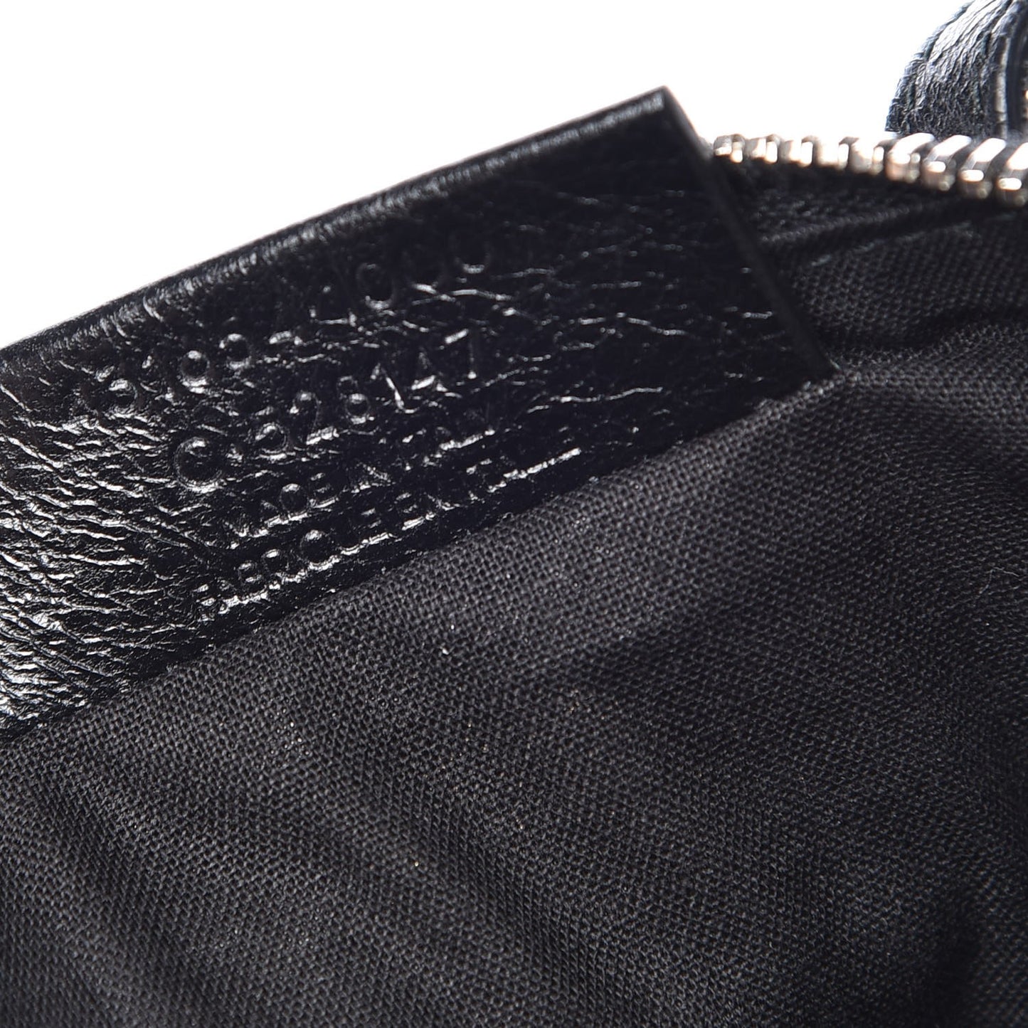 Agneau Classic Hardware Phone Holder Bag Black