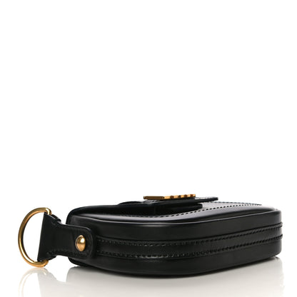 Christian Dior Calfskin Mini D Fence Saddle Bag Black 4 of 16