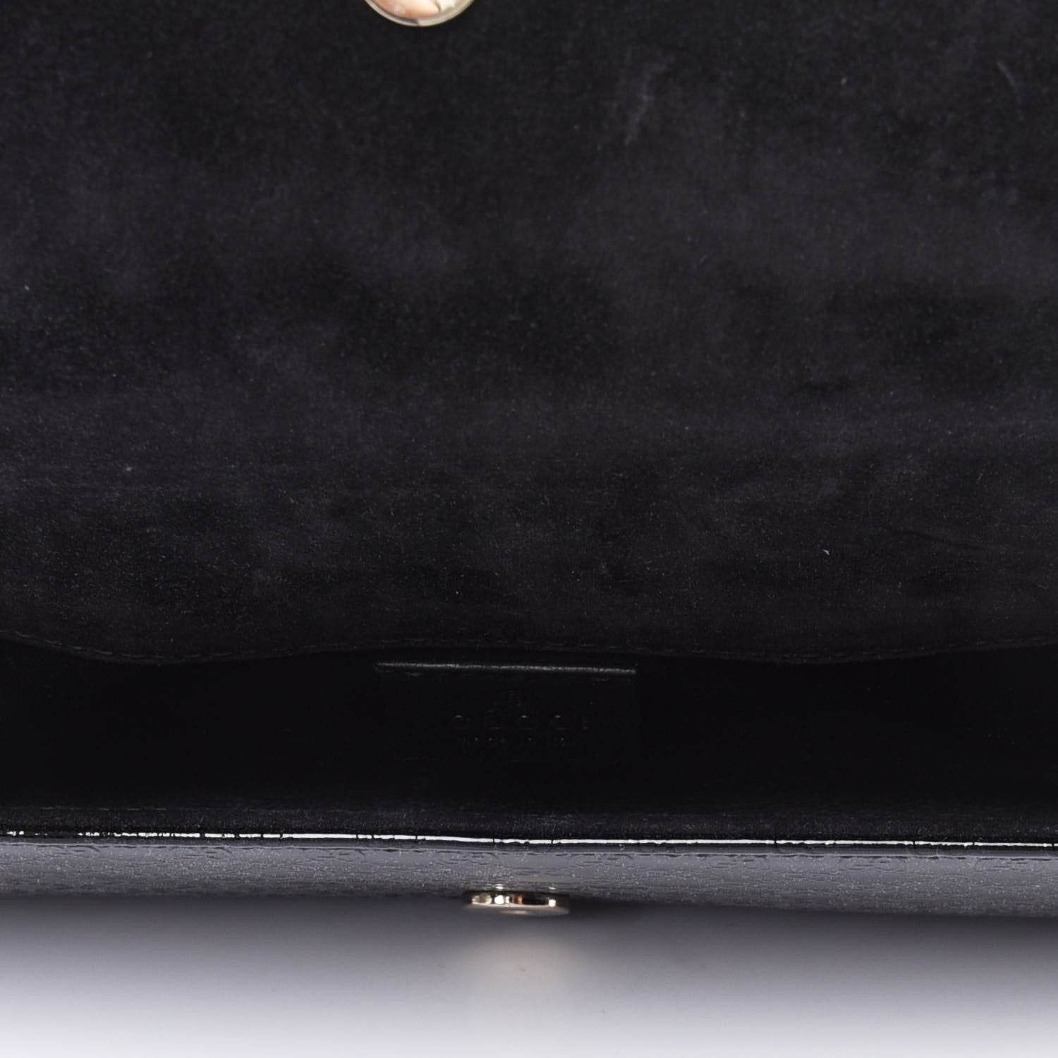 Gucci Patent Microguccissima Small Broadway Clutch Black 4 of 4