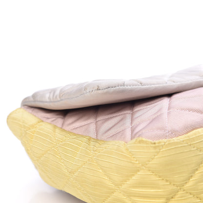 Chanel Grosgrain Satin Tri-Color 2.55 Reissue Flap Grey Pink Gold 13 of 19