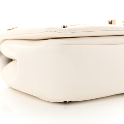 Chanel Lambskin Small Entwined Chain Flap White 9 of 11