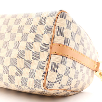 Louis Vuitton Damier Azur Speedy Bandouliere 25 10 of 10