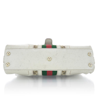 Gucci Monogram Treasure Flap Ivory 5 of 12