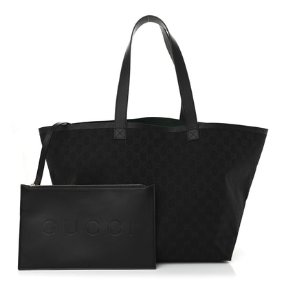 Gucci GG Monogram Medium Totissima Shopping Tote Black 3 of 9