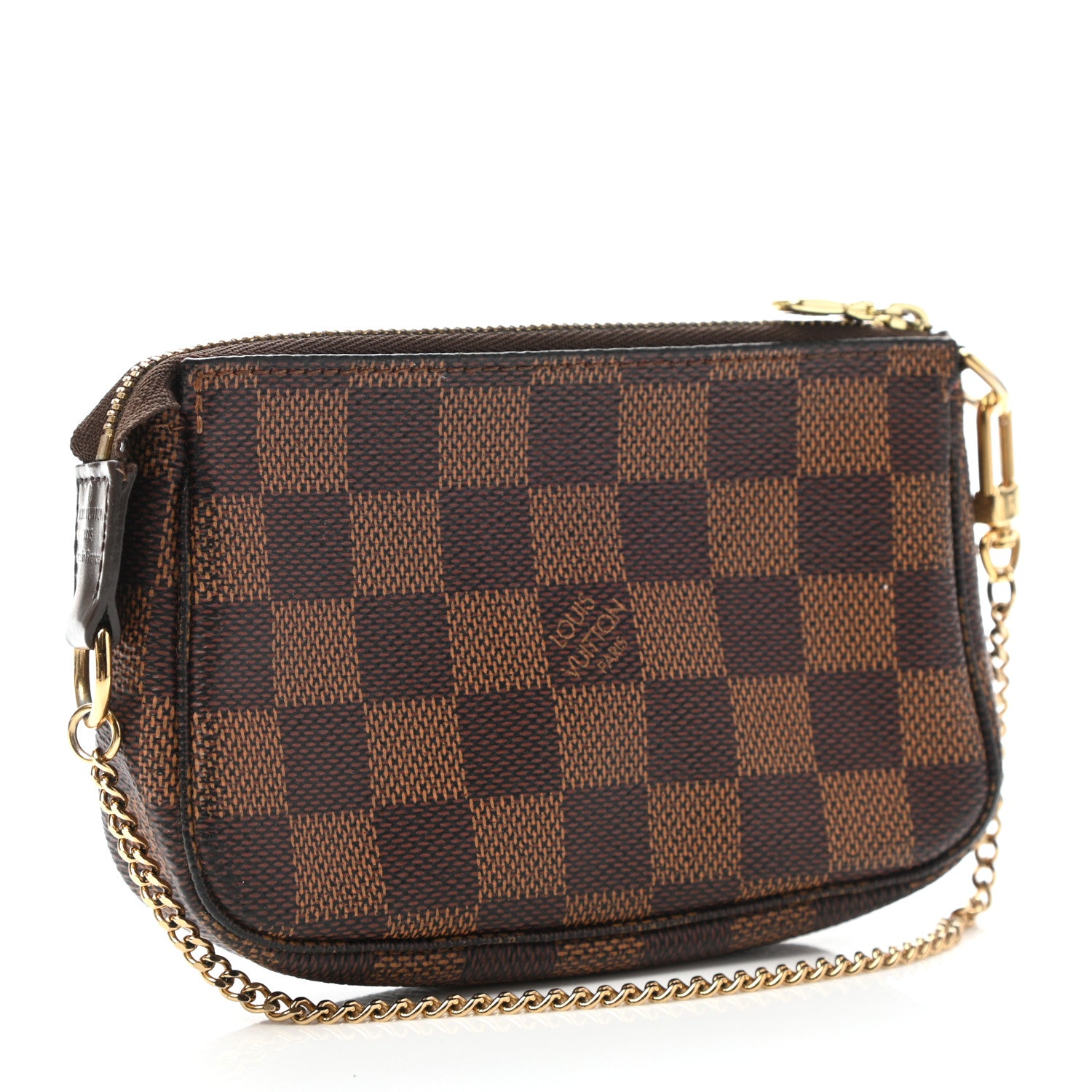 Louis Vuitton Damier Ebene Mini Pochette Accessories 3 of 10
