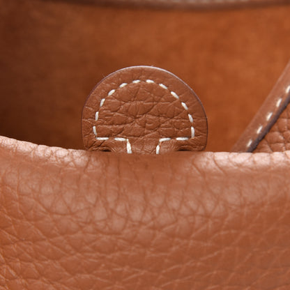 Hermes Taurillon Clemence Evelyne TPM Gold 7 of 10