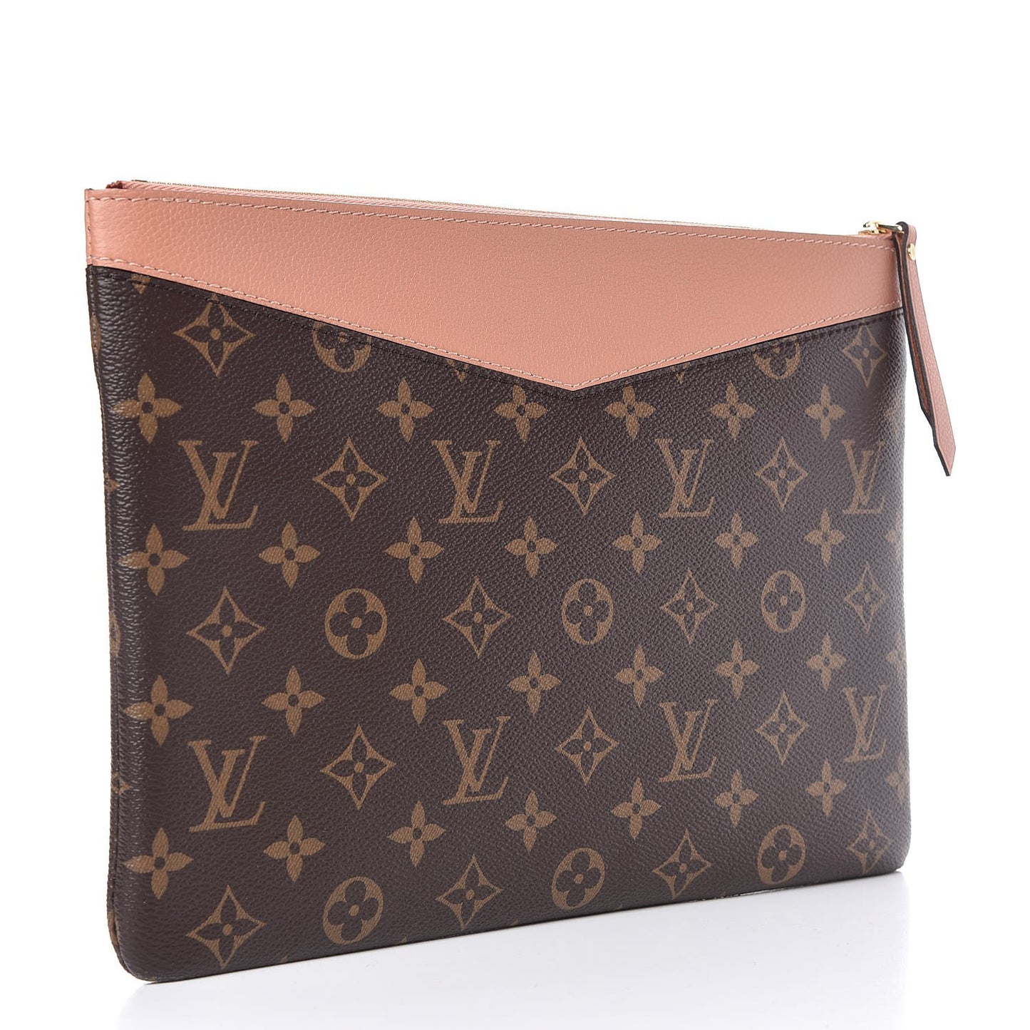 Monogram Daily Pouch Peach
