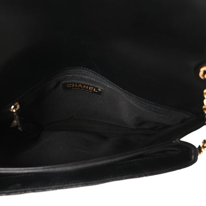Chanel Lambskin Quilted Large CC Unchained Crossbody Black 9 of 19