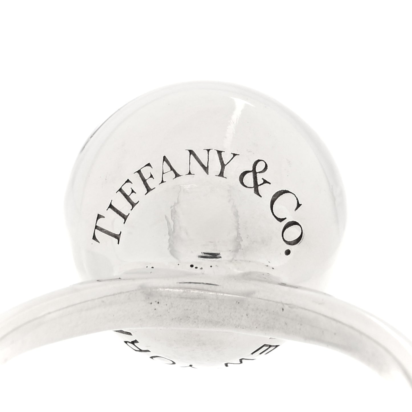 Sterling Silver 12mm Hardwear Ball Ring 54 7