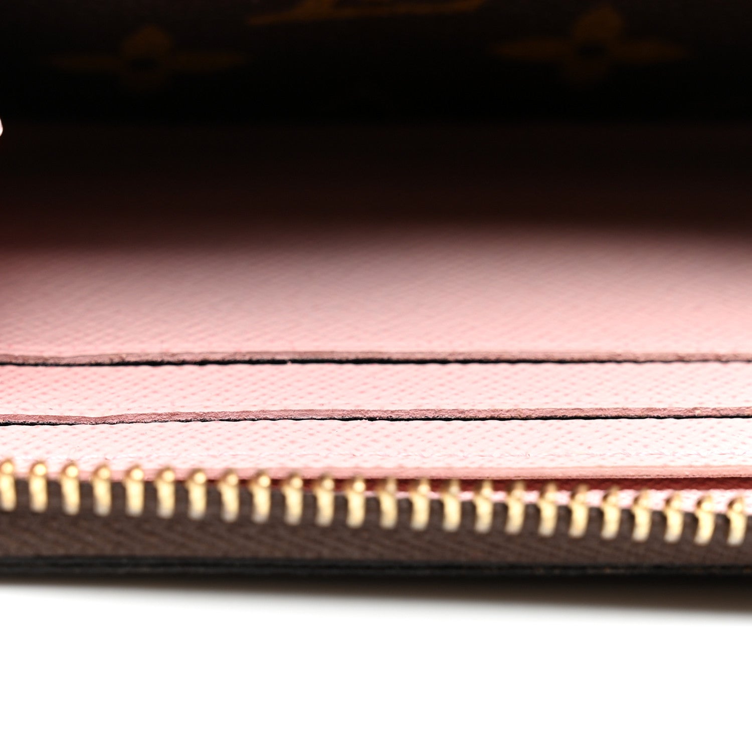 Louis Vuitton Monogram Clemence Wallet Rose Ballerine 9 of 13