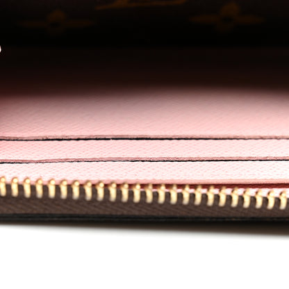 Louis Vuitton Monogram Clemence Wallet Rose Ballerine 9 of 13