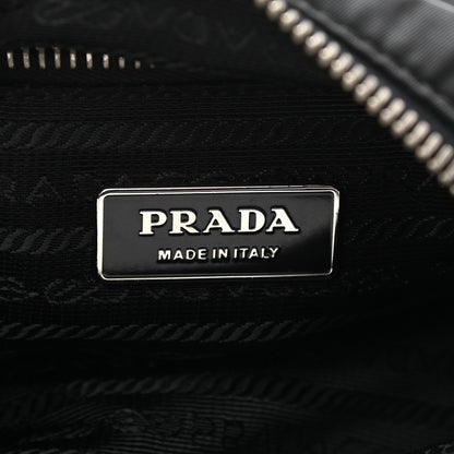 Prada Tessuto Nylon Saffiano Sacca Shoulder Bag Black 6 of 10