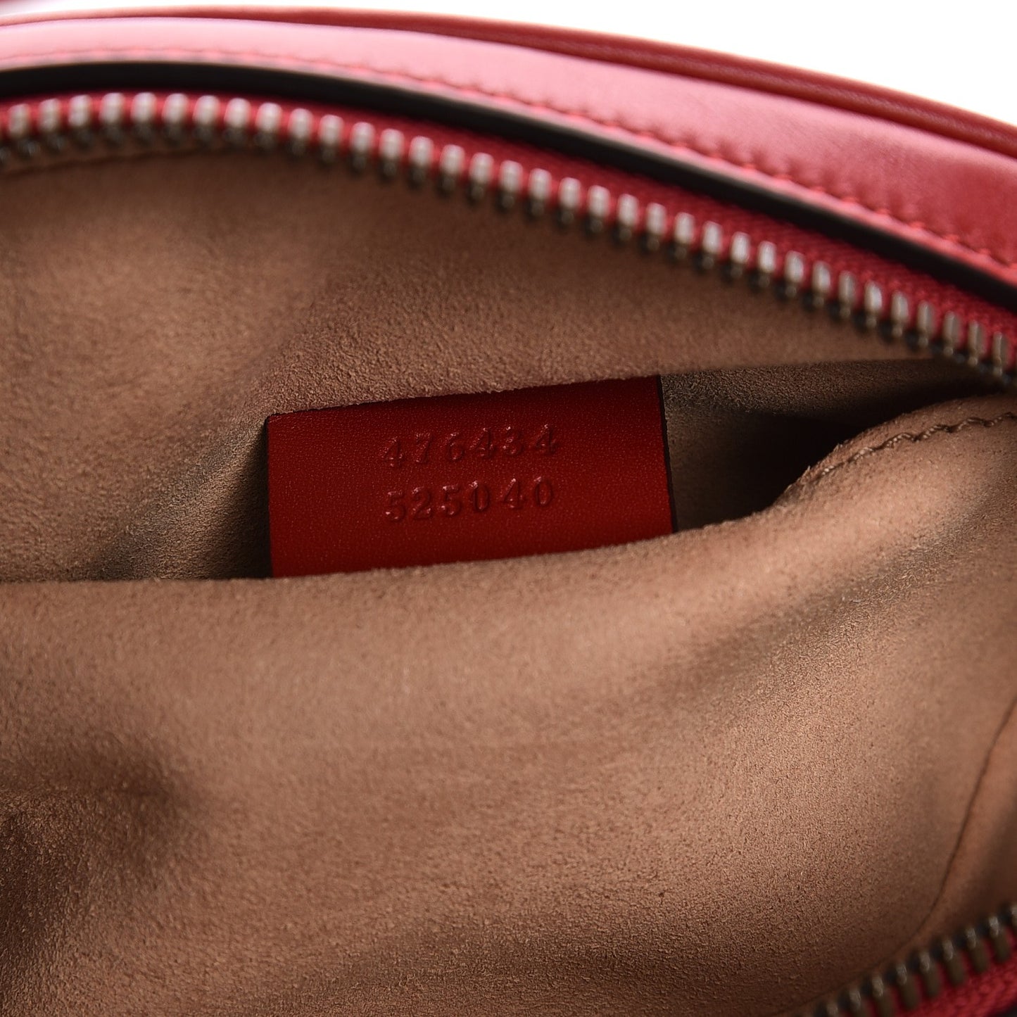 Calfskin Matelasse GG Marmont Belt Bag 95 38 Hibiscus Red