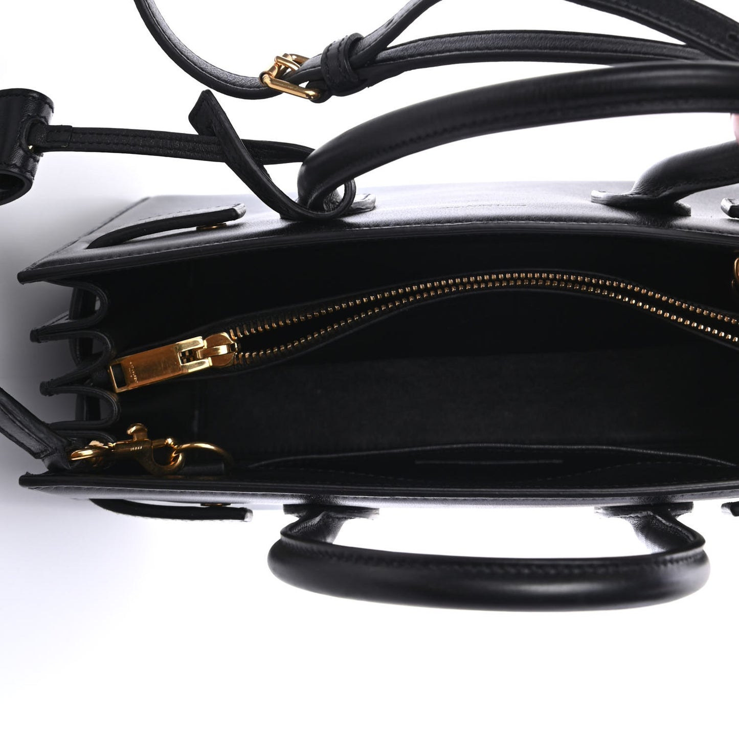 Calfskin Baby Sac De Jour Black