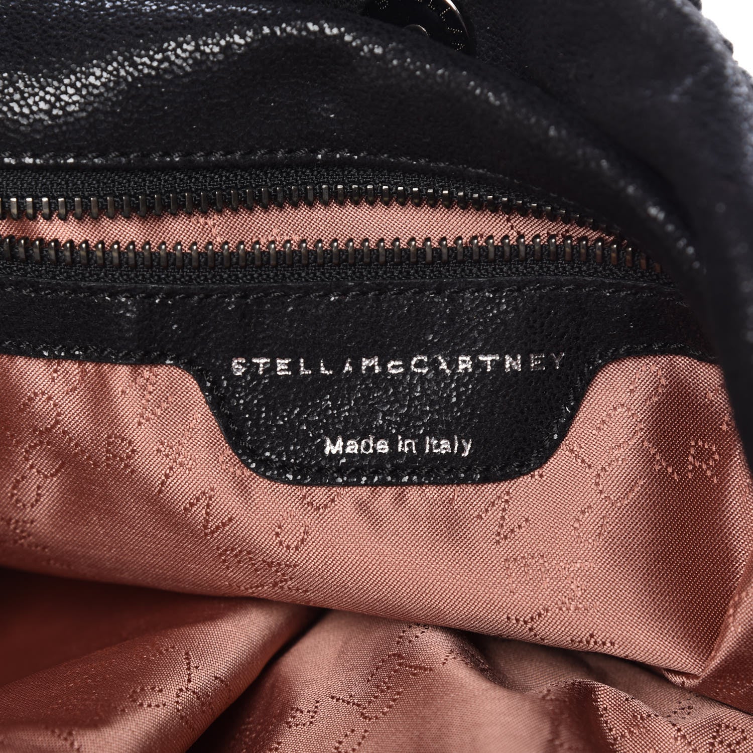 Stella McCartney Shaggy Deer Falabella Fold Over Tote Black 7 of 10