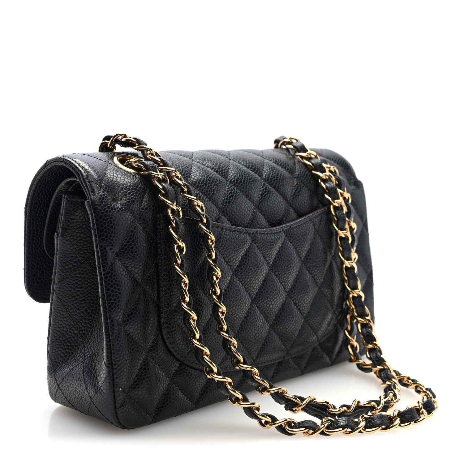 Chanel Caviar Quilted Small Double Flap Black 3 of 10