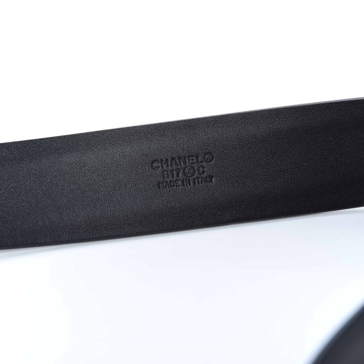Chanel Calfskin CC Chain Belt 75 30 Black 3 of 7