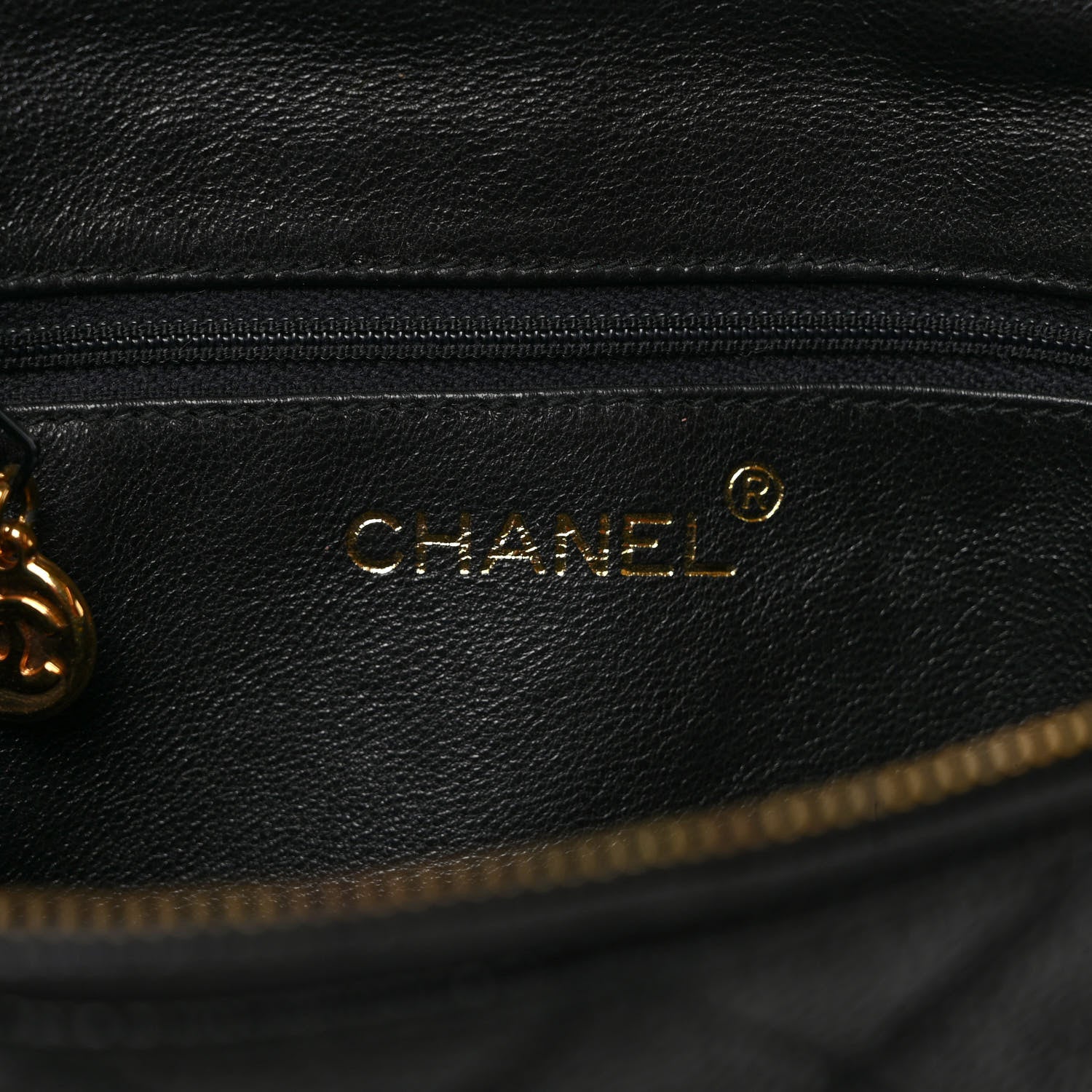 Chanel Caviar Quilted Belt Bag 65 26 Black 6 of 10