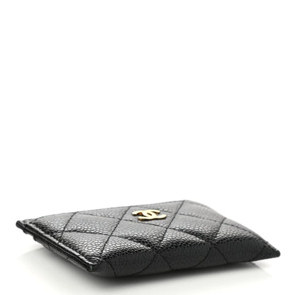 Chanel Caviar Quilted Card Holder Black 4 of 9