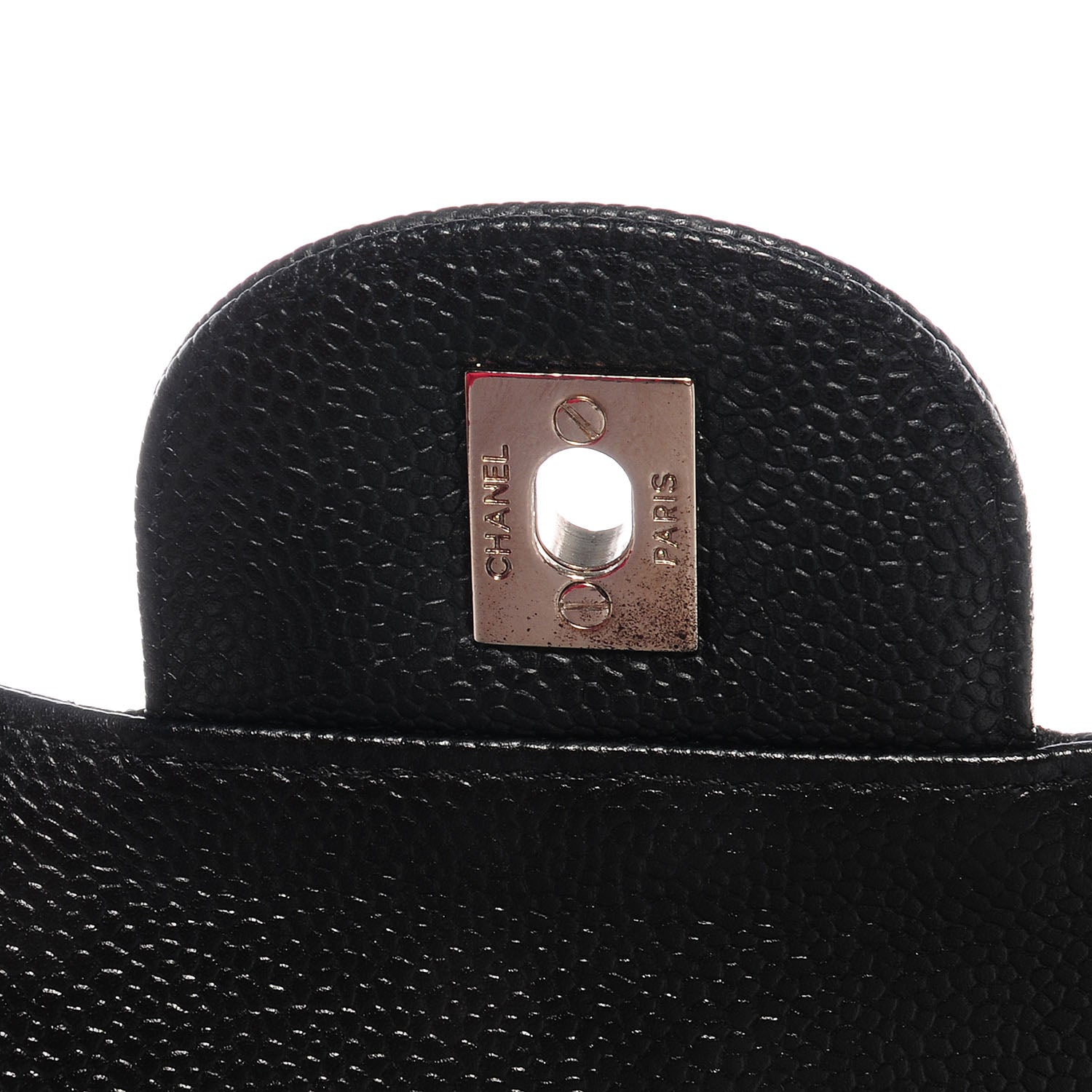 Chanel Caviar Jumbo Single Flap Black 8 of 8