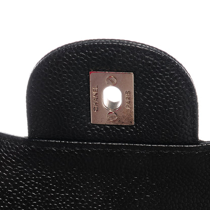 Chanel Caviar Jumbo Single Flap Black 8 of 8