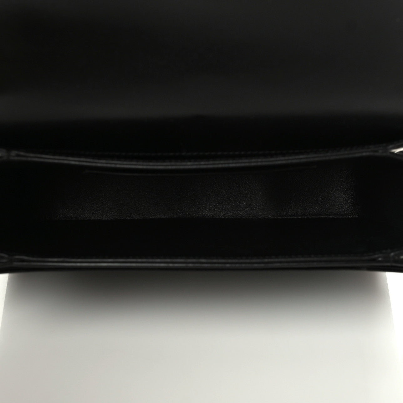 Saint Laurent Box Calfskin Monogram Medium Solferino Satchel Black 5 of 9