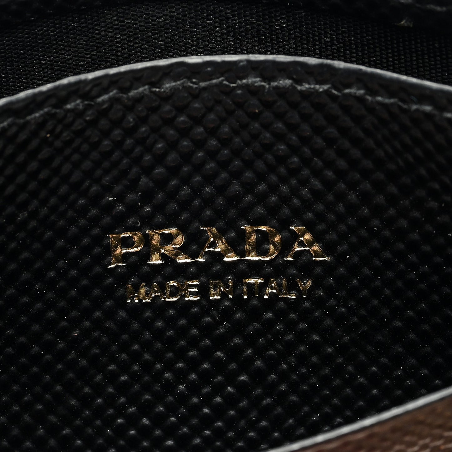 Saffiano Metal Card Case Black