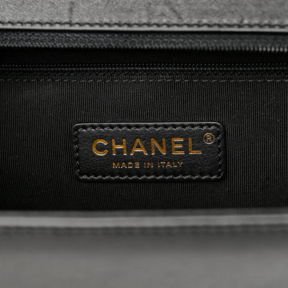 Chanel Calfskin Quilted New Medium Boy Flap Black 6 of 13