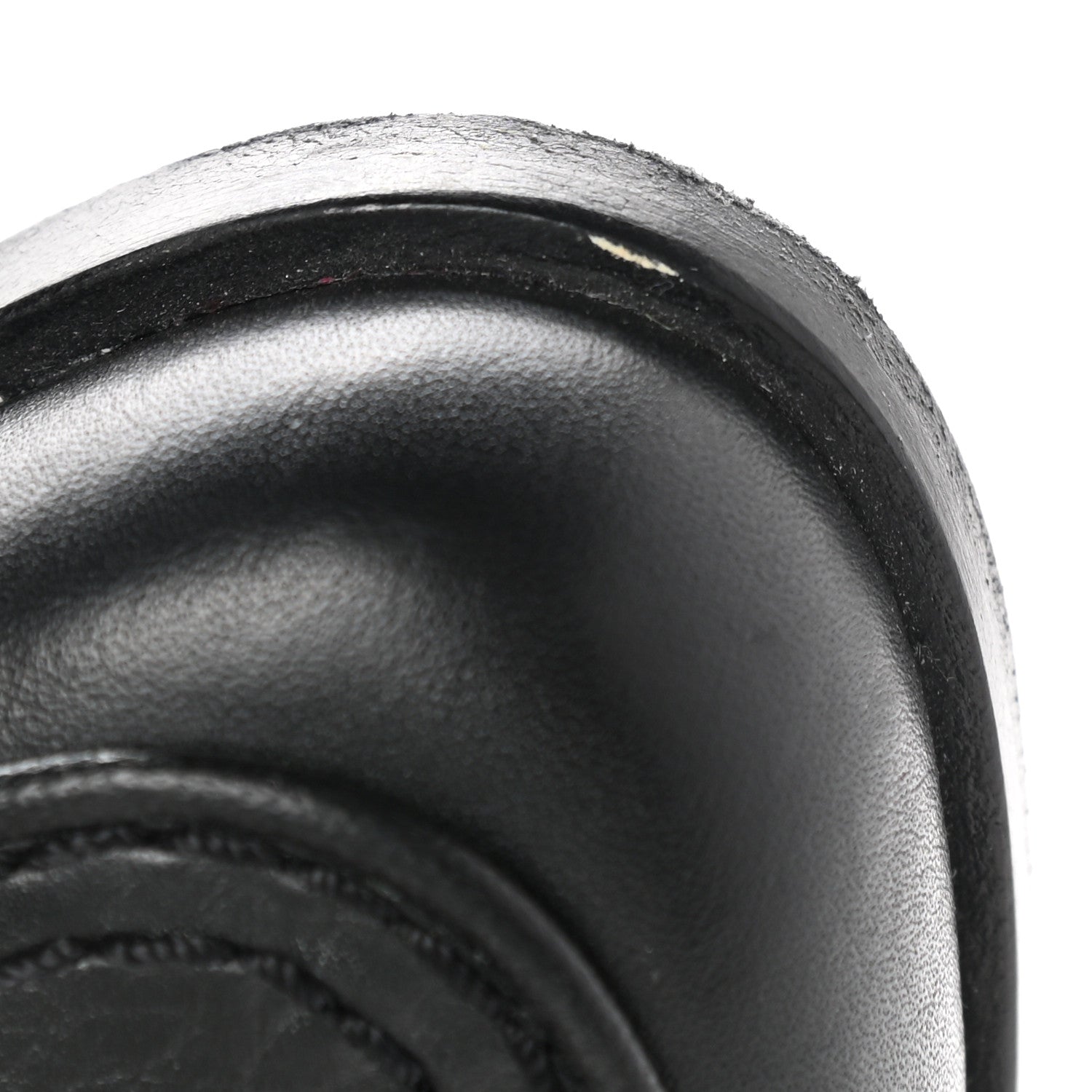 Chanel Calfskin CC Mocassin Loafers 36.5 Black 11 of 11