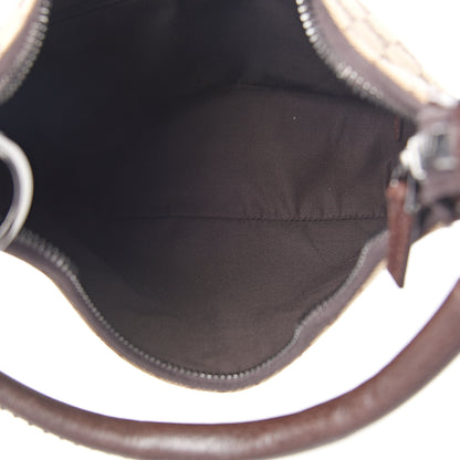 Gucci Monogram Shoulder Bag Dark Brown 4 of 9