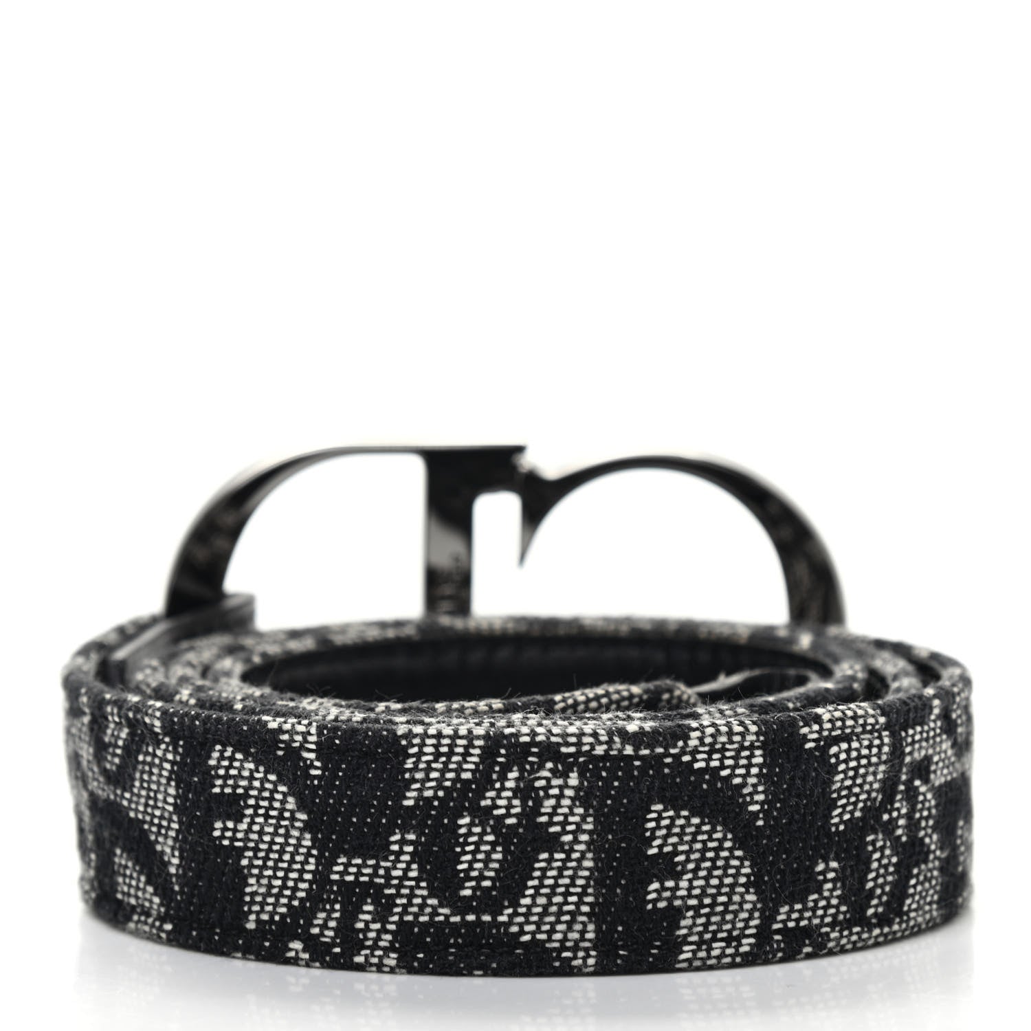 Christian Dior Monogram CD Belt 85 Black 2 of 6