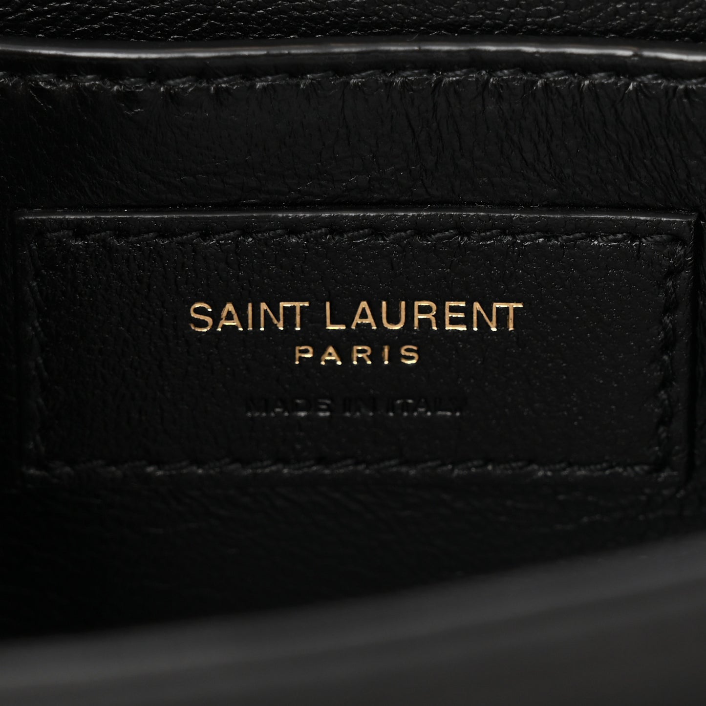Suede Quilted Monogram Small Solferino Satchel Black