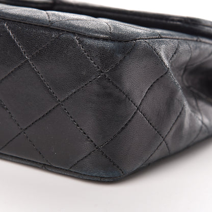 Chanel Lambskin Quilted Mini Square Flap Black 10 of 15