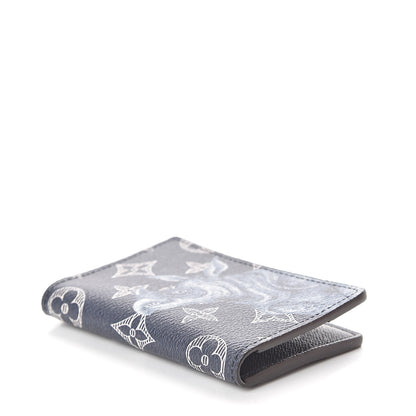 Louis Vuitton Savane Monogram Chapman Rhinoceros Pocket Organizer Encre 4 of 7