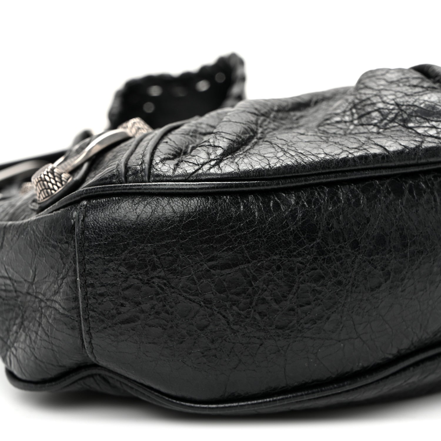Balenciaga Agneau Arena Le Cagole Shoulder Bag XS Black 10 of 11