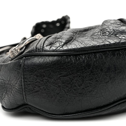 Balenciaga Agneau Arena Le Cagole Shoulder Bag XS Black 10 of 11