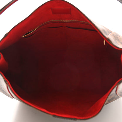 Louis Vuitton Damier Ebene Caissa Hobo Cherry 5 of 11