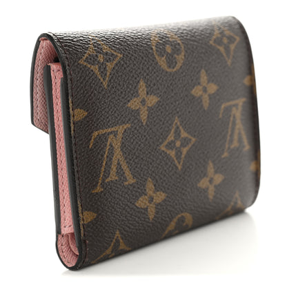 Louis Vuitton Monogram Victorine Wallet Rose Ballerine 3 of 9