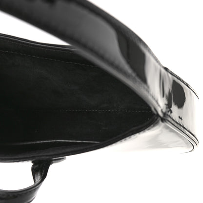 Saint Laurent Patent Calfskin Le 5 A 7 Mini Hobo Black 5 of 9