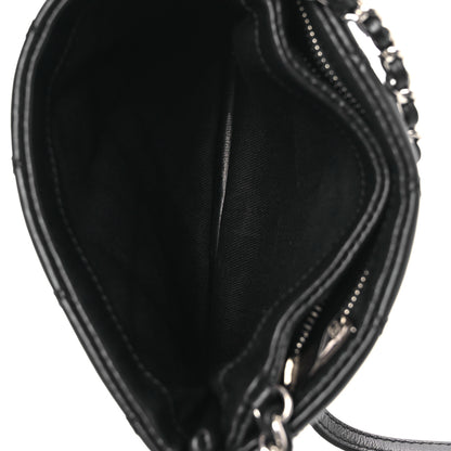 Chanel Calfskin Quilted Crossbody Bag Black 5 of 12