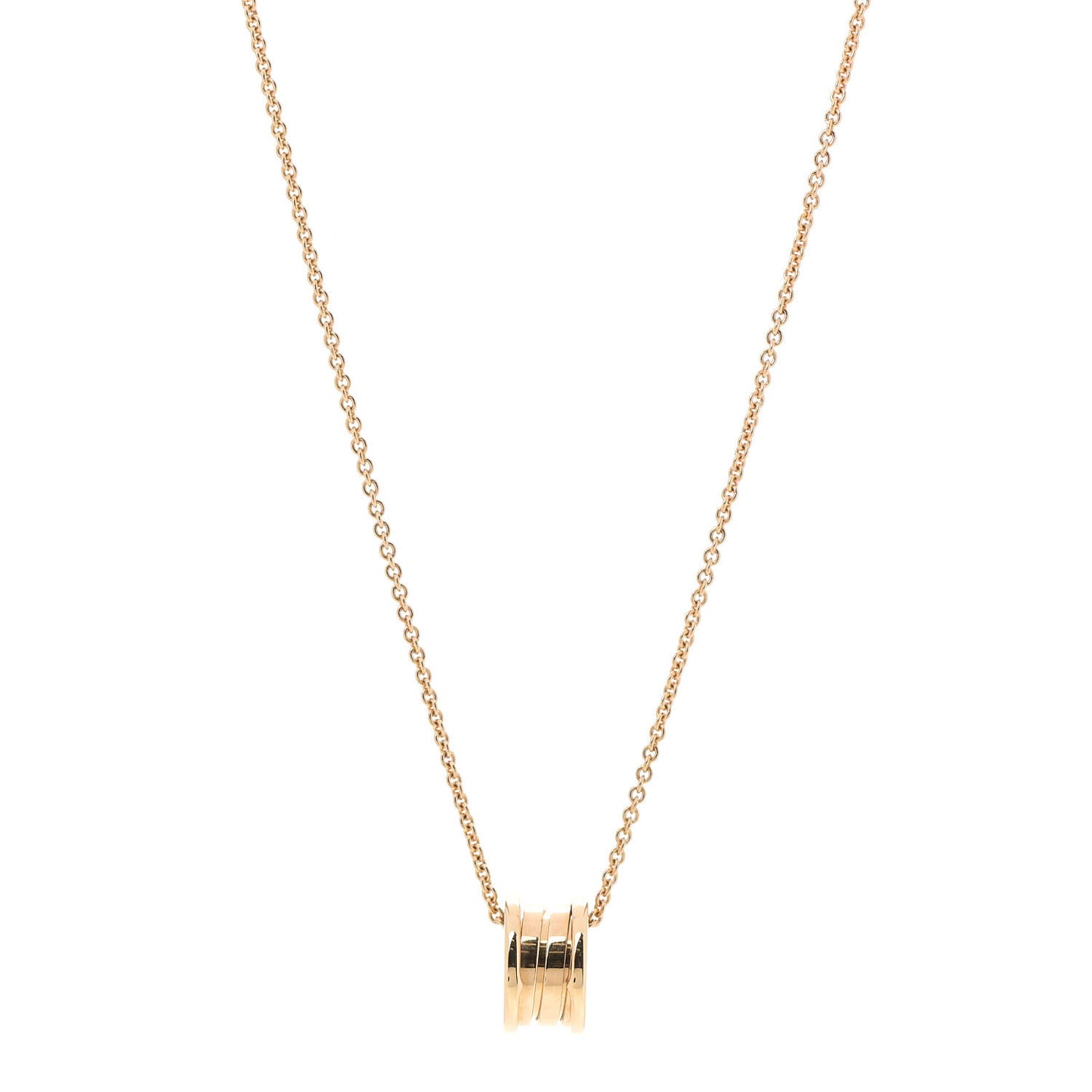 18K Yellow Gold B.Zero1 Pendant Necklace
