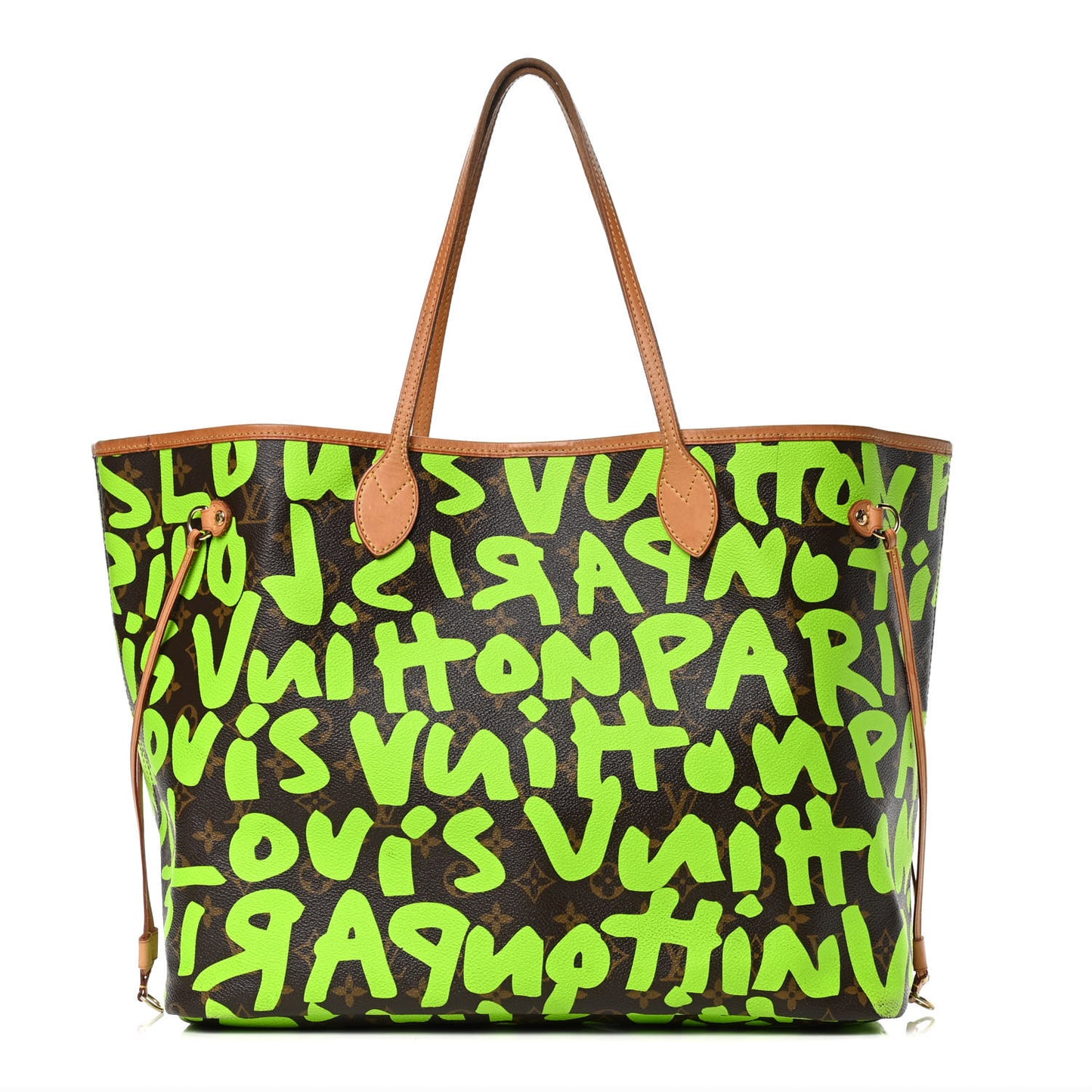 Monogram Graffiti Neverfull GM Green