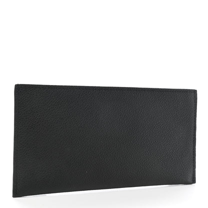 Louis Vuitton Calfskin Felicie Chain Wallet Card Holder Insert Black 3 of 6