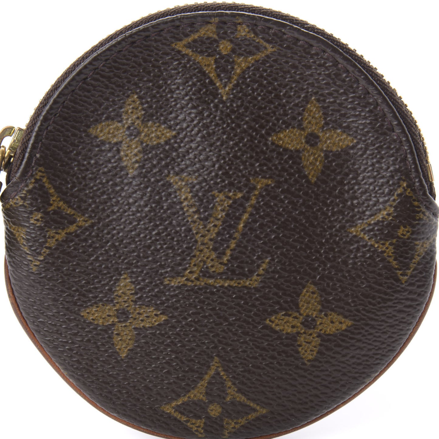 Monogram Round Coin Purse
