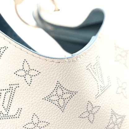 Louis Vuitton Mahina Carmel Hobo Snow 10 of 10