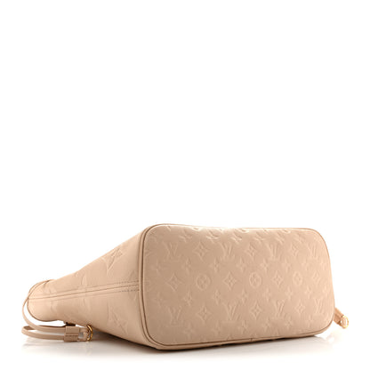 Louis Vuitton Empreinte Monogram Giant Neverfull MM Sand 5 of 14