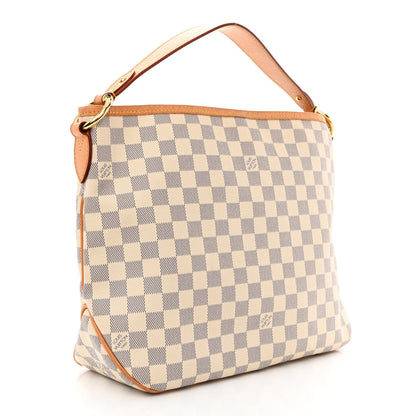 Louis Vuitton Damier Azur Delightful PM Rose Ballerine 3 of 13
